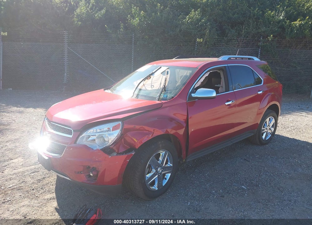 2015 CHEVROLET EQUINOX LTZ VIN: 2GNALDEK9F6200587