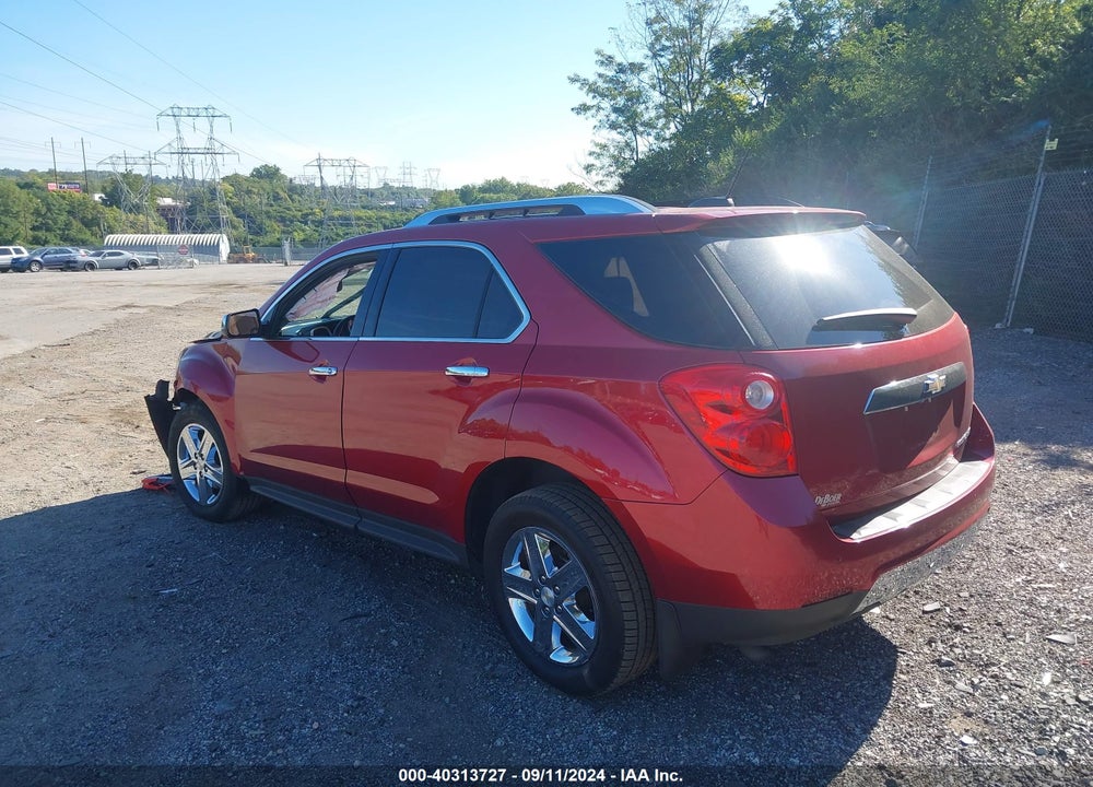 2015 CHEVROLET EQUINOX LTZ VIN: 2GNALDEK9F6200587