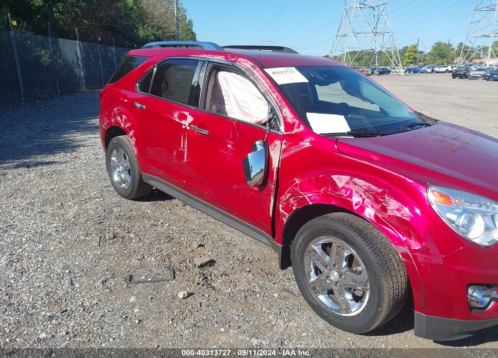 2015 CHEVROLET EQUINOX LTZ VIN: 2GNALDEK9F6200587
