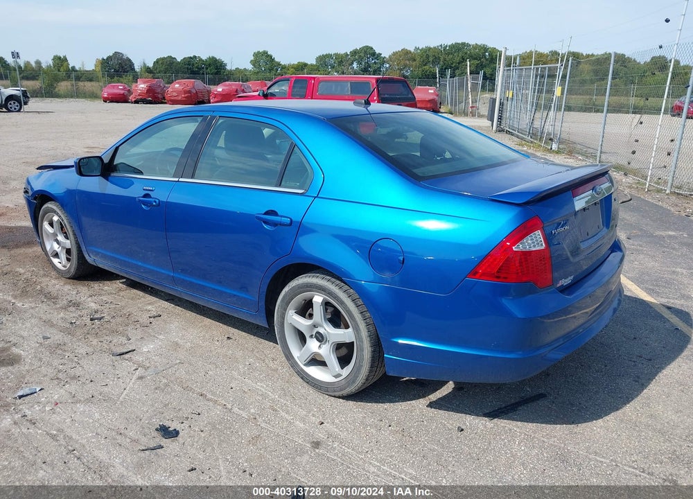 2012 FORD FUSION SEL VIN: 3FAHP0JA9CR377619
