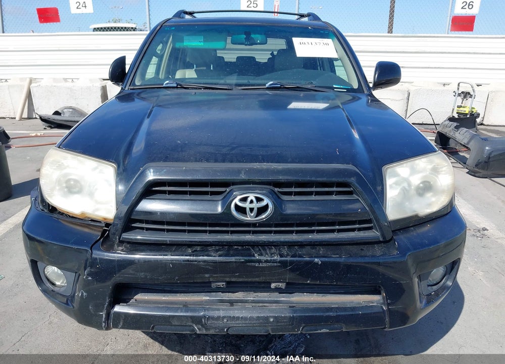2007 TOYOTA 4RUNNER LIMITED V6 VIN: JTEBU17R170109838