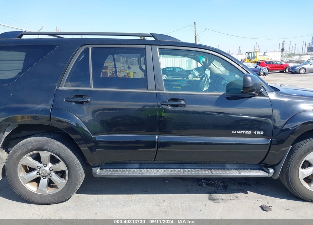 2007 TOYOTA 4RUNNER LIMITED V6 VIN: JTEBU17R170109838