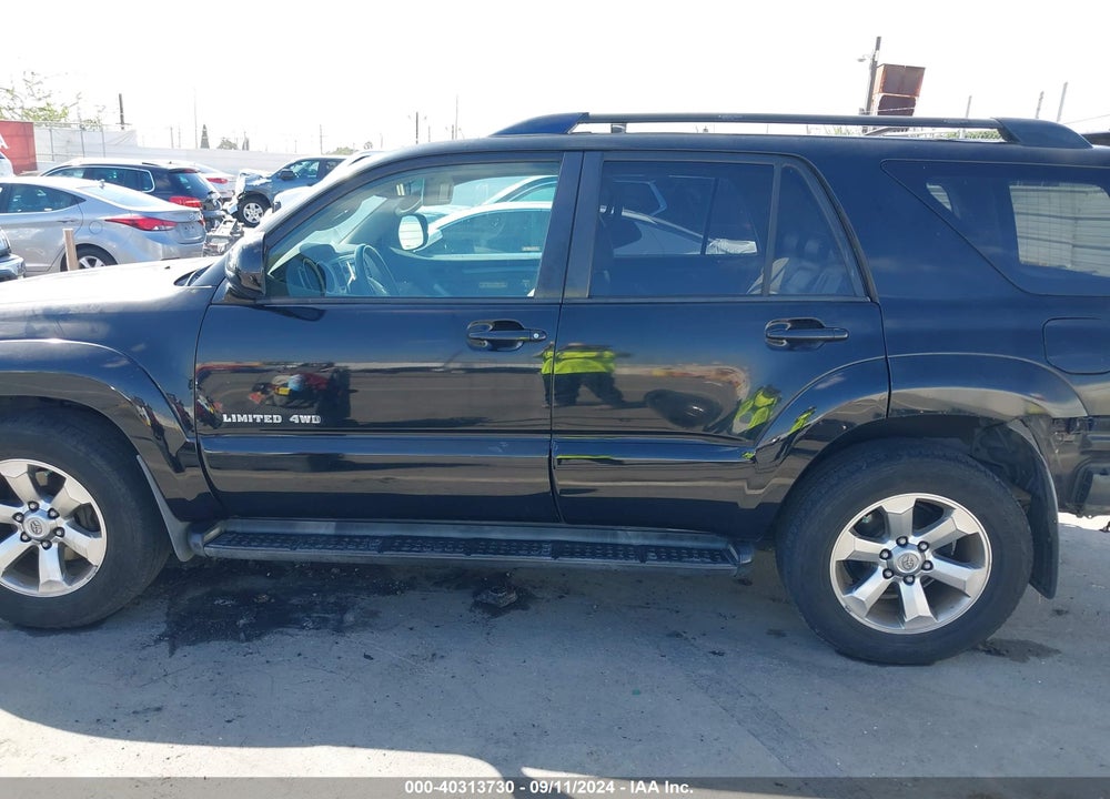 2007 TOYOTA 4RUNNER LIMITED V6 VIN: JTEBU17R170109838