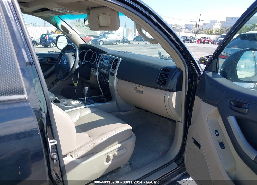 2007 TOYOTA 4RUNNER LIMITED V6 VIN: JTEBU17R170109838
