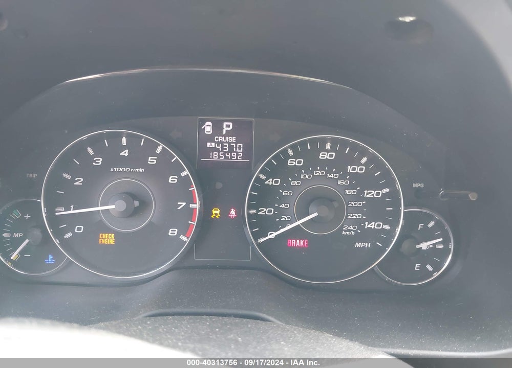 2012 SUBARU LEGACY 2.5I PREMIUM VIN: 4S3BMBC64C3025026