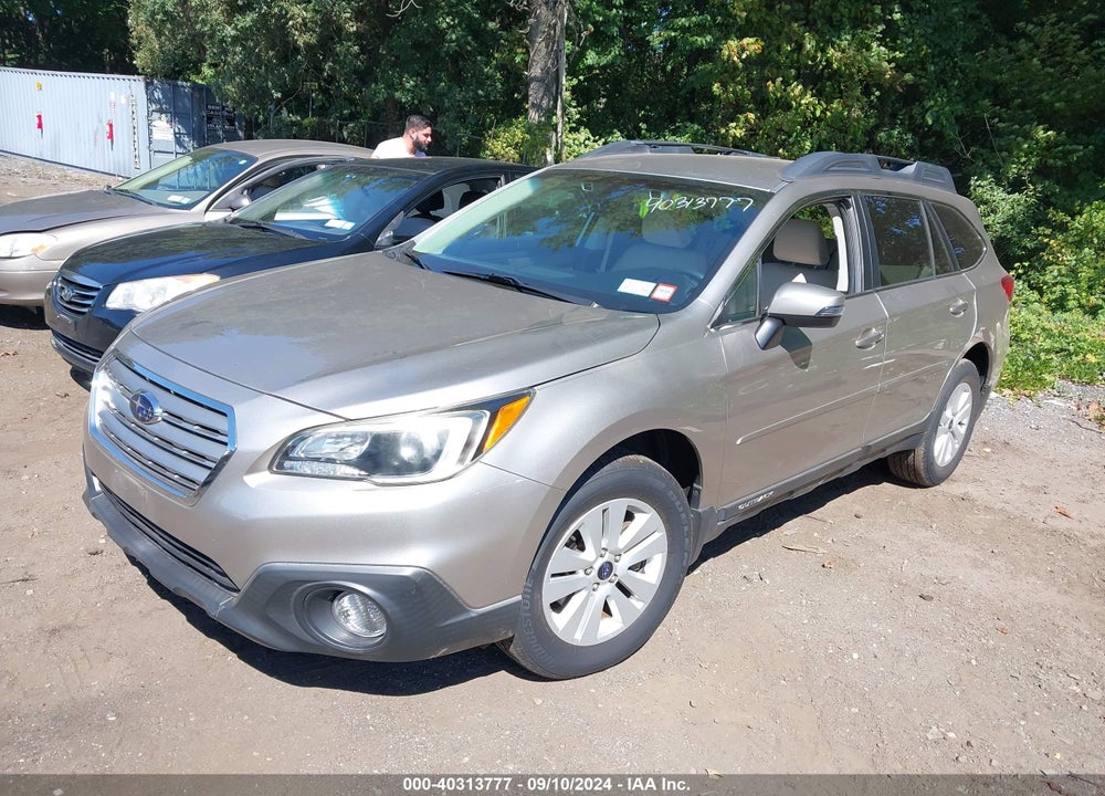 2017 SUBARU OUTBACK 2.5I PREMIUM VIN: 4S4BSAFCXH3242195