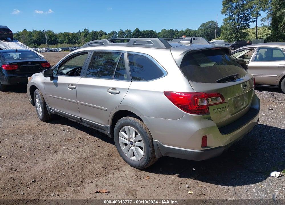 2017 SUBARU OUTBACK 2.5I PREMIUM VIN: 4S4BSAFCXH3242195