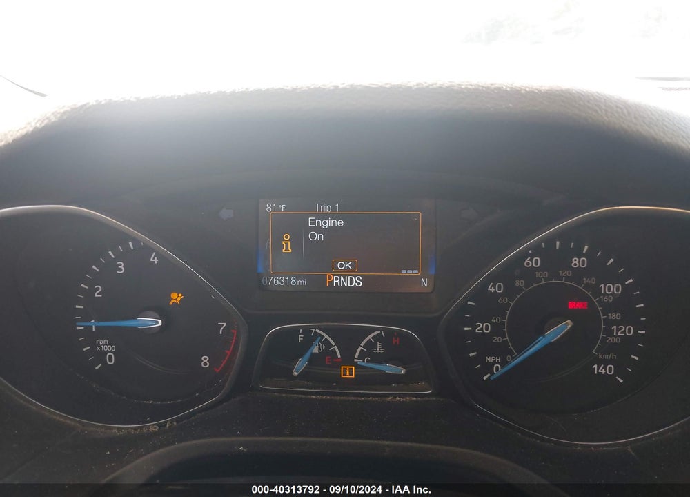 2018 FORD FOCUS SE VIN: 1FADP3FE0JL241564