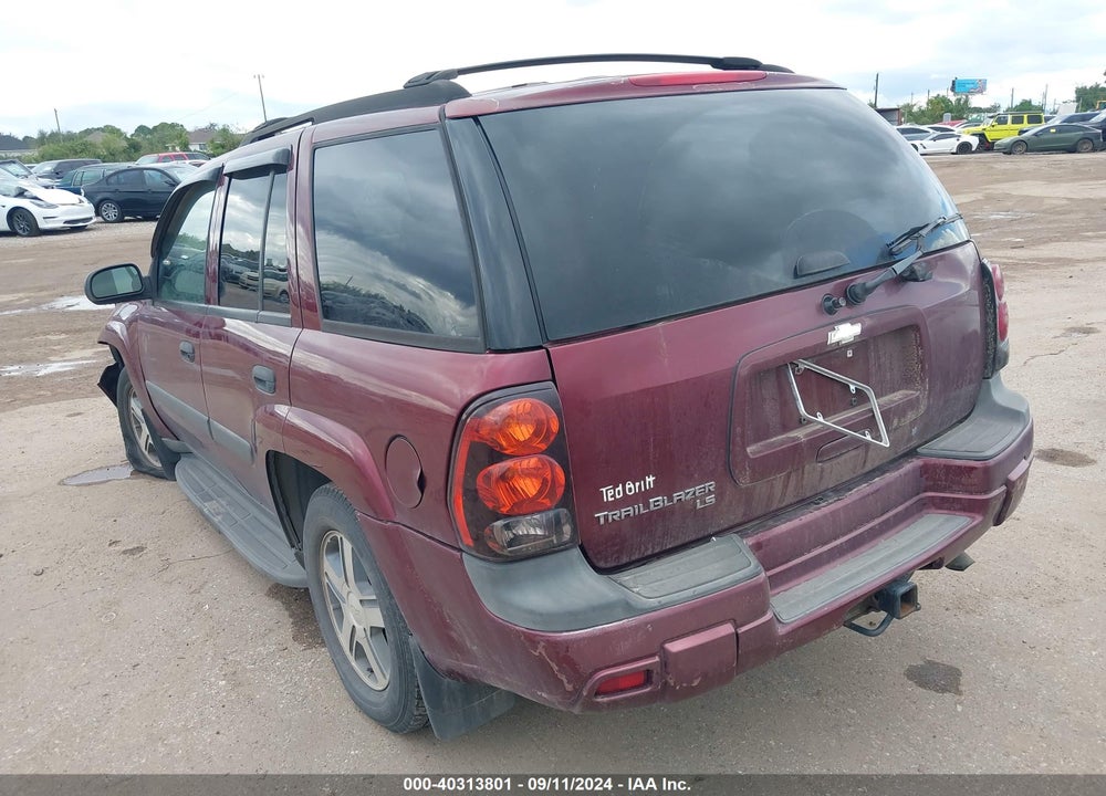 2005 CHEVROLET TRAILBLAZER LS VIN: 1GNDT13S252173369