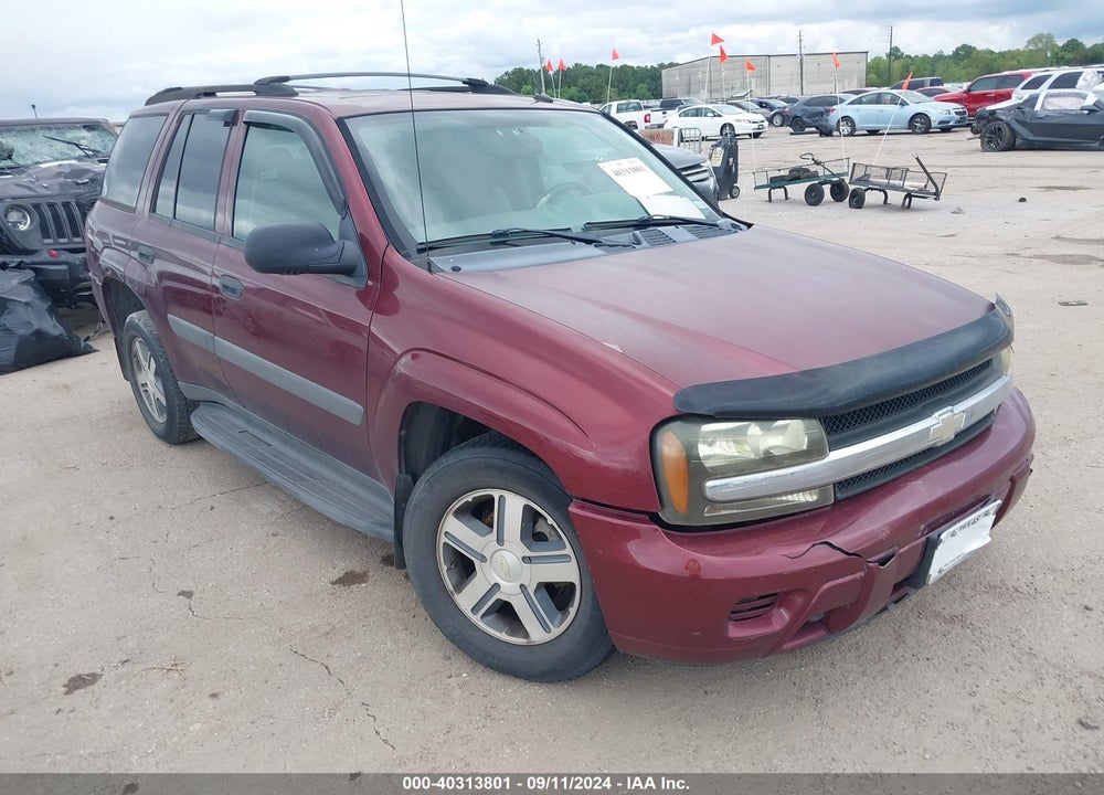 2005 CHEVROLET TRAILBLAZER LS VIN: 1GNDT13S252173369