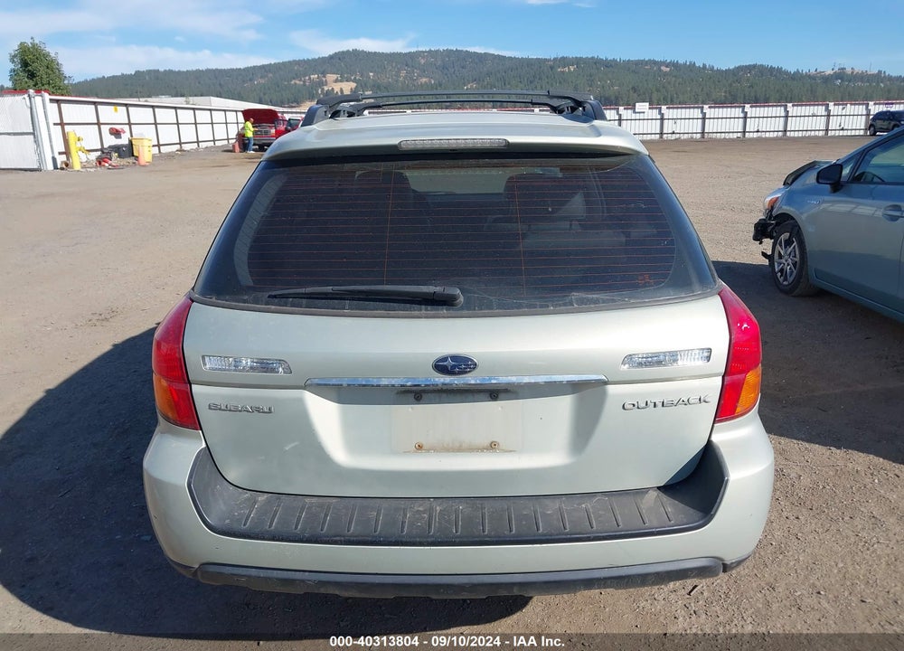 2006 SUBARU OUTBACK 2.5I LIMITED VIN: 4S4BP62C467361516