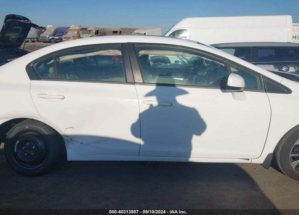 2013 HONDA CIVIC EX VIN: 19XFB2F88DE252024