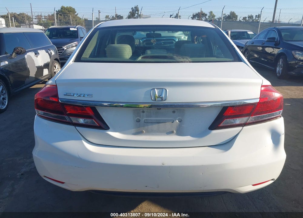 2013 HONDA CIVIC EX VIN: 19XFB2F88DE252024