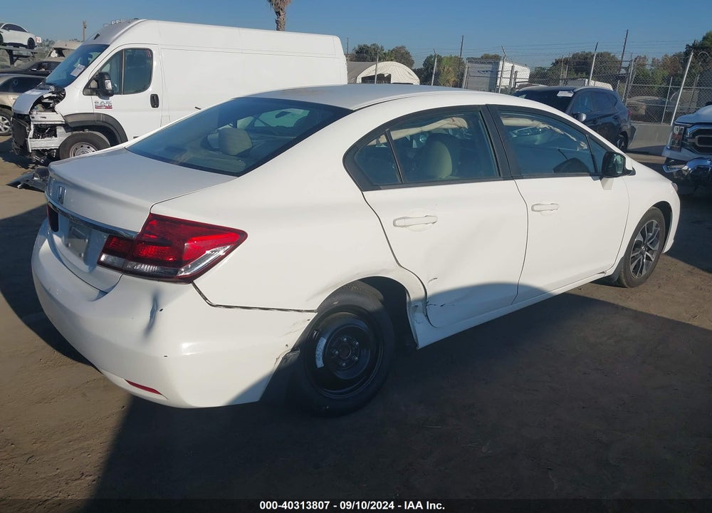 2013 HONDA CIVIC EX VIN: 19XFB2F88DE252024
