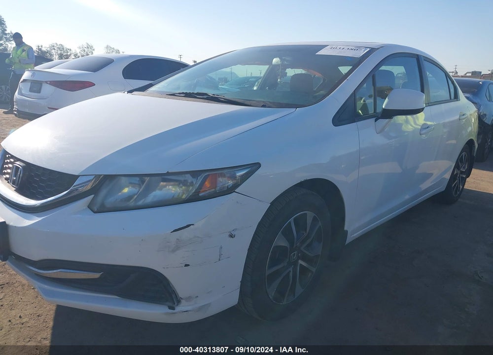 2013 HONDA CIVIC EX VIN: 19XFB2F88DE252024