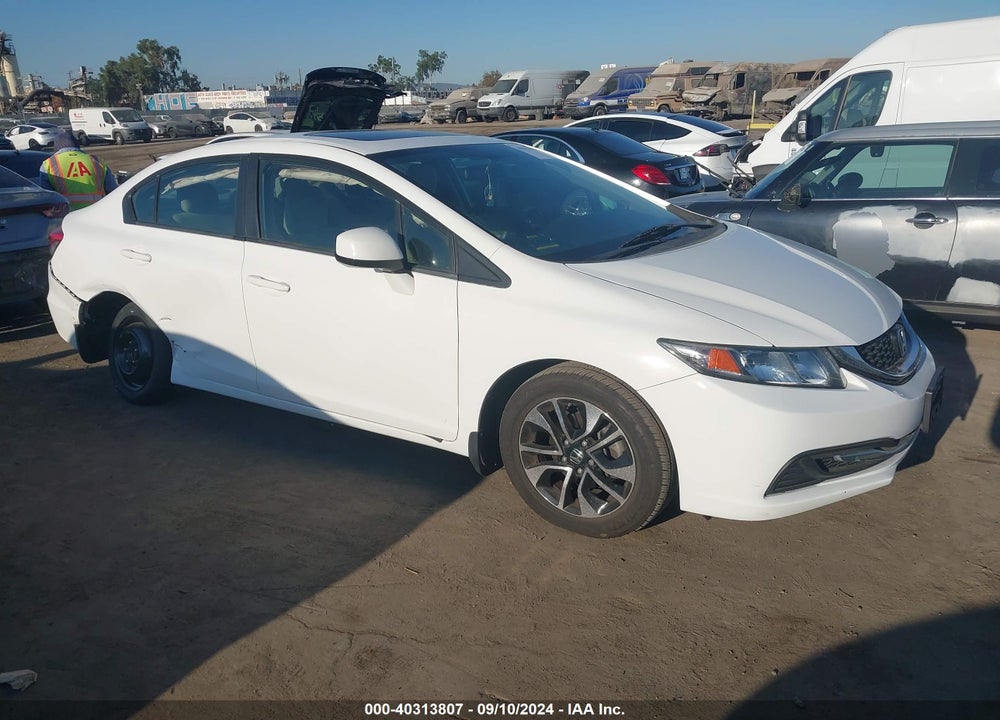 2013 HONDA CIVIC EX VIN: 19XFB2F88DE252024