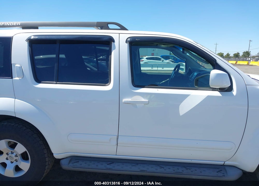 2006 NISSAN PATHFINDER SE VIN: 5N1AR18W86C632367