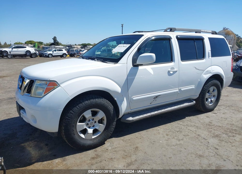 2006 NISSAN PATHFINDER SE VIN: 5N1AR18W86C632367