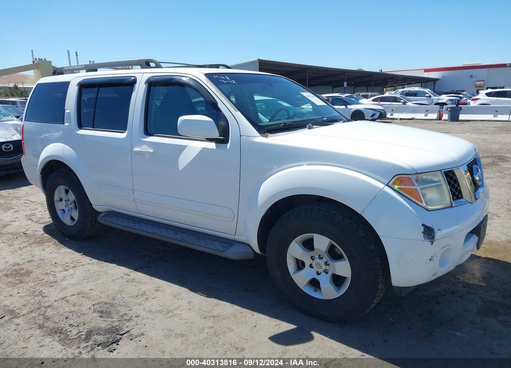 2006 NISSAN PATHFINDER SE VIN: 5N1AR18W86C632367
