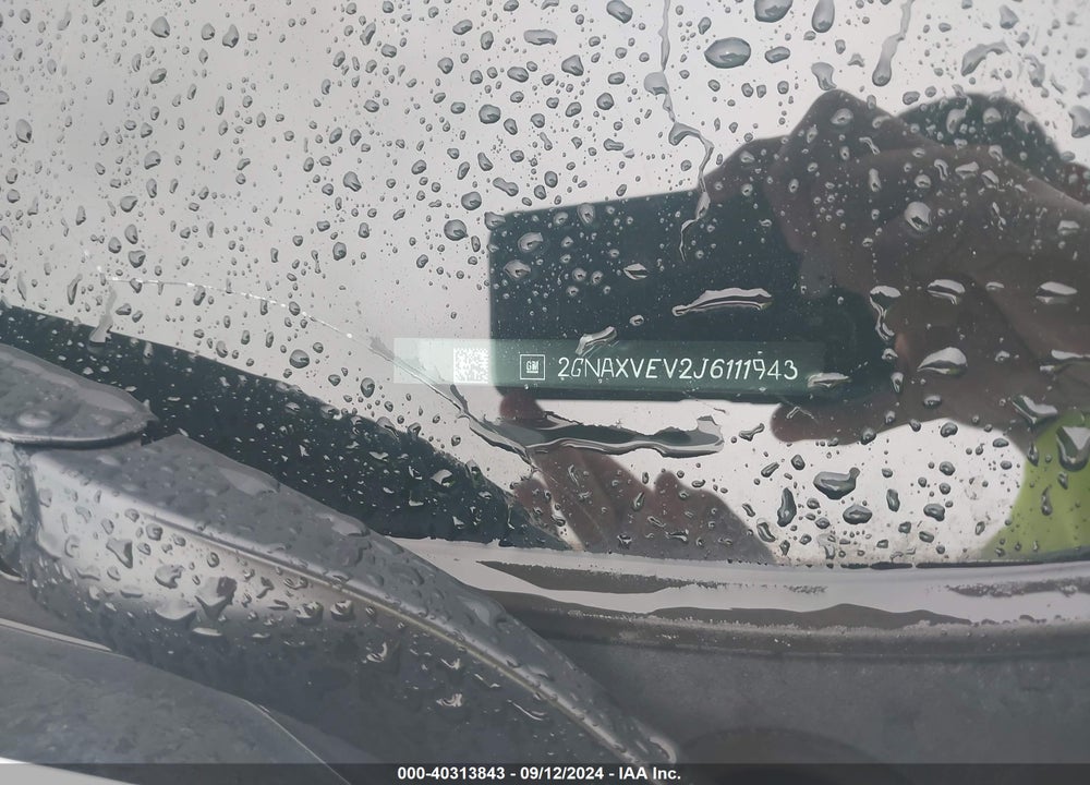 2018 CHEVROLET EQUINOX PREMIER VIN: 2GNAXVEV2J6111943