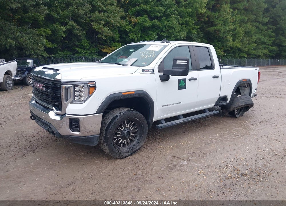 2021 GMC SIERRA 2500HD 4WD DOUBLE CAB STANDARD BED VIN: 1GT59LE72MF258266