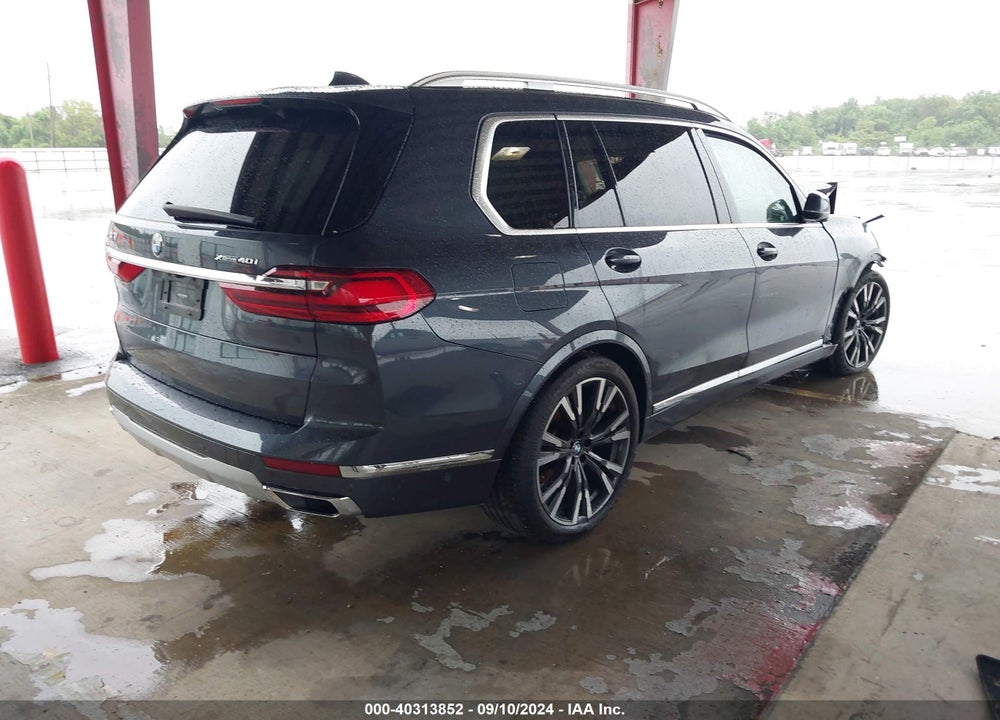 2022 BMW X7 XDRIVE40I VIN: 5UXCW2C09N9L05677