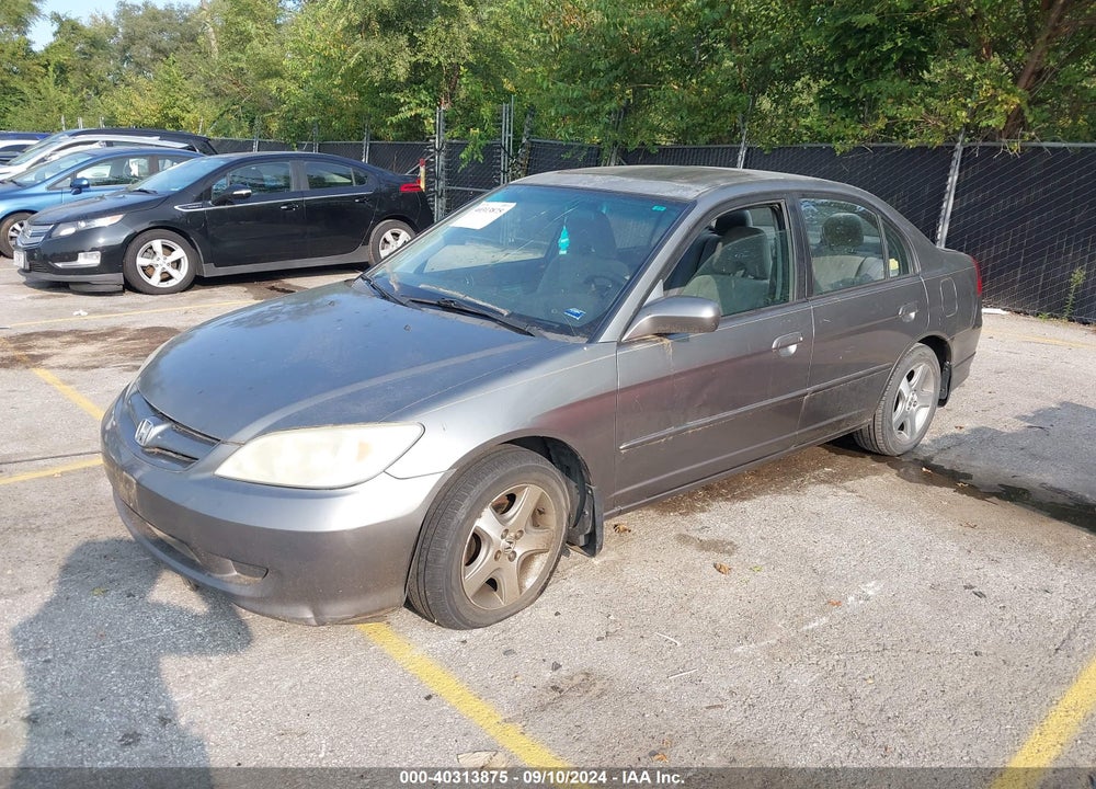 2005 HONDA CIVIC EX VIN: 2HGES26895H518878