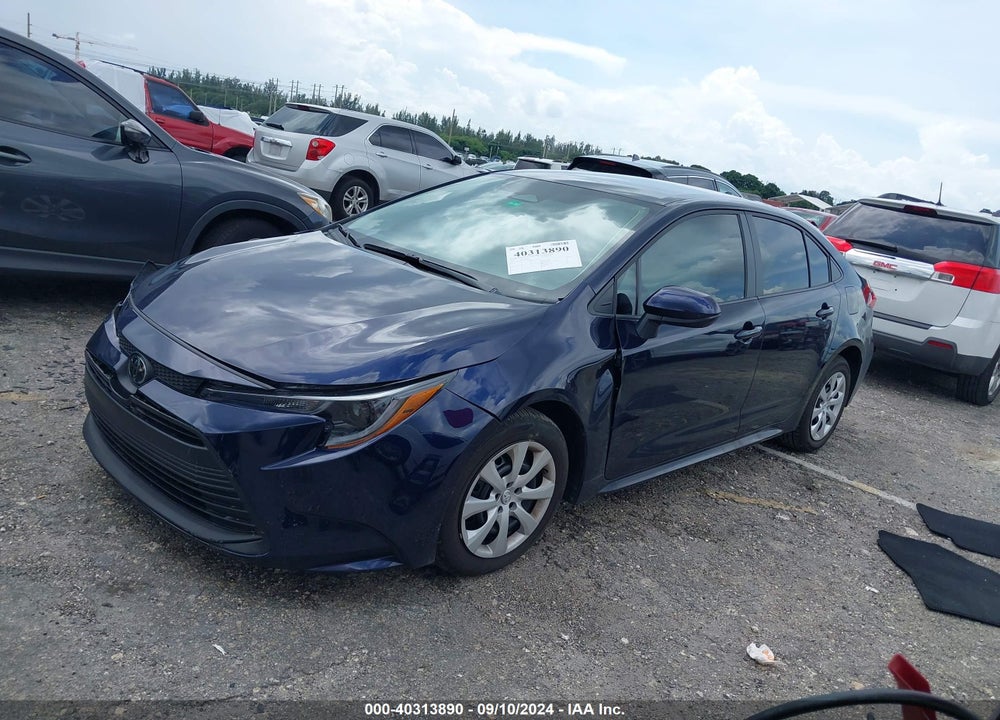 2024 TOYOTA COROLLA LE VIN: 5YFB4MDE4RP188177