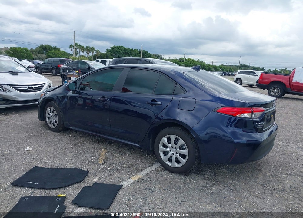2024 TOYOTA COROLLA LE VIN: 5YFB4MDE4RP188177