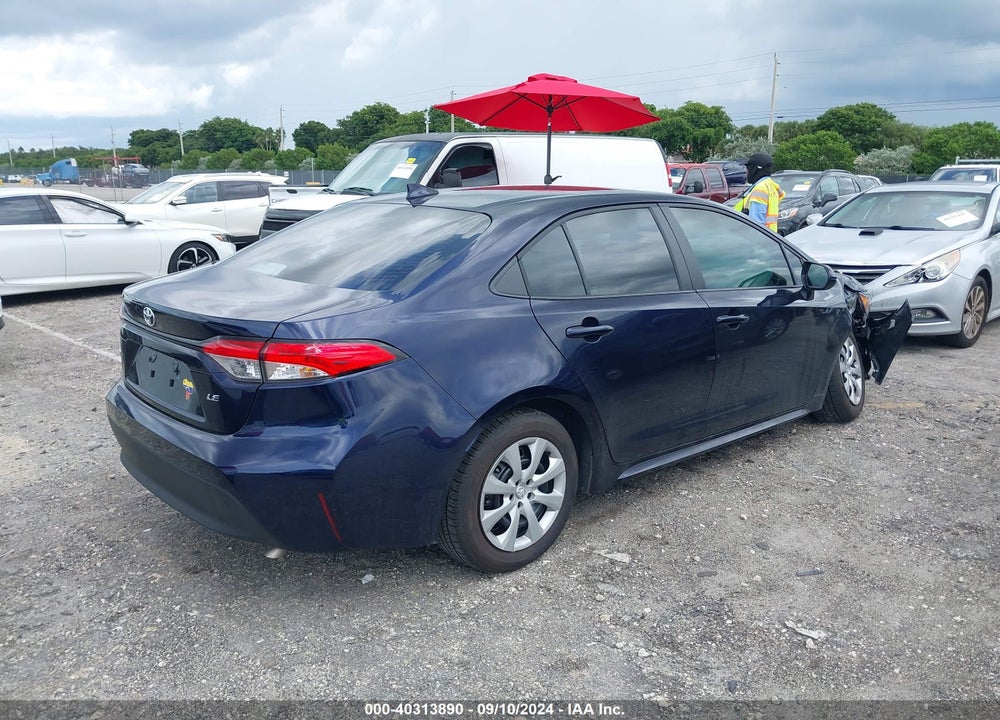 2024 TOYOTA COROLLA LE VIN: 5YFB4MDE4RP188177