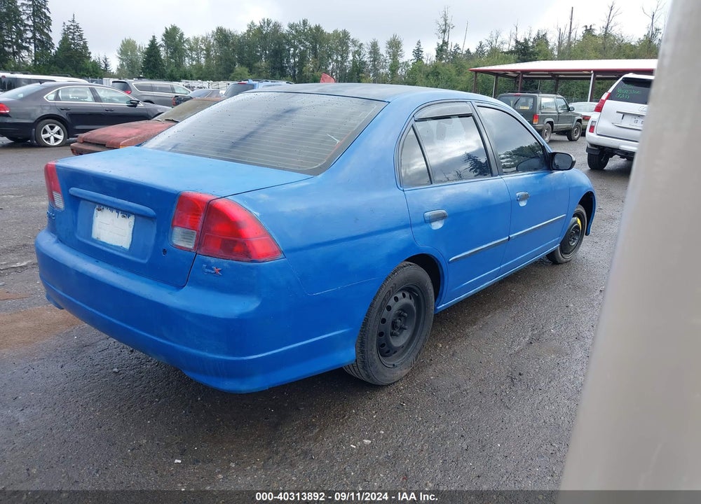 2004 HONDA CIVIC VP VIN: 2HGES16394H536813
