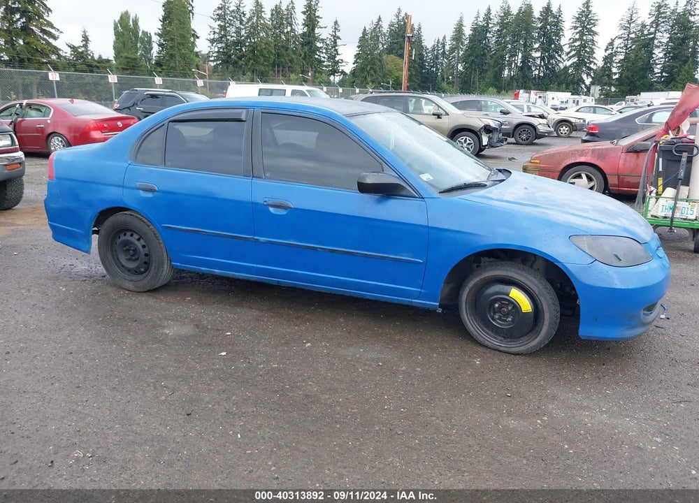 2004 HONDA CIVIC VP VIN: 2HGES16394H536813