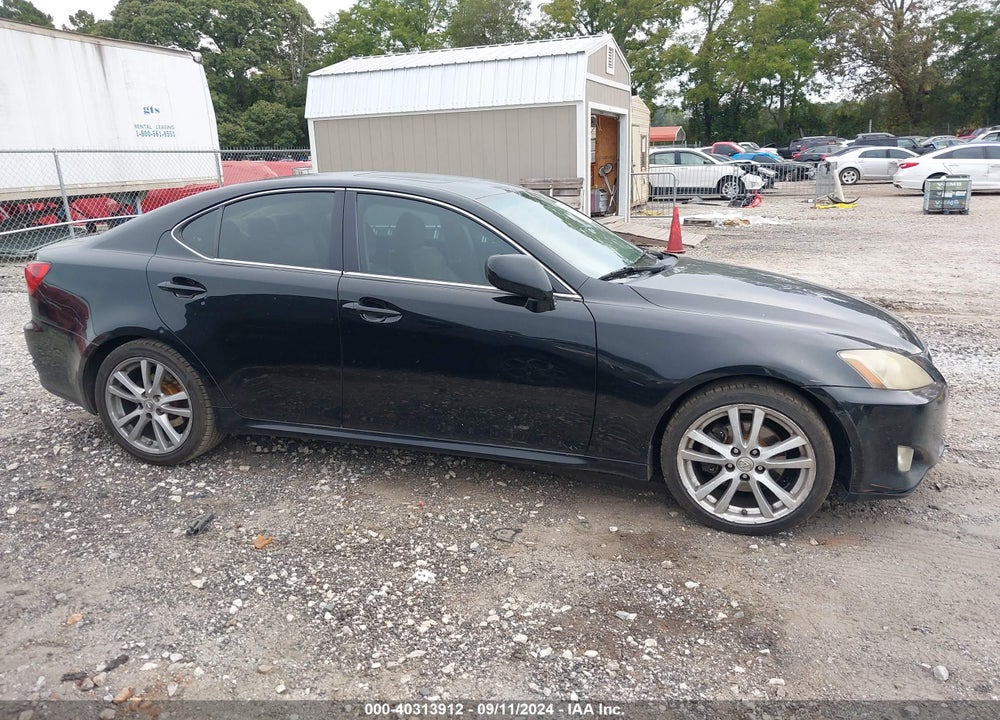 2006 LEXUS IS 250 VIN: JTHBK262262018972