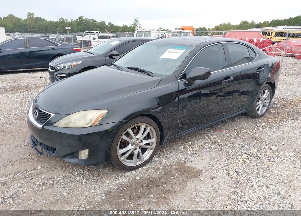 2006 LEXUS IS 250 VIN: JTHBK262262018972