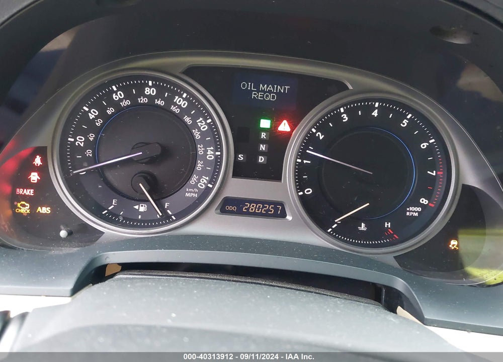 2006 LEXUS IS 250 VIN: JTHBK262262018972