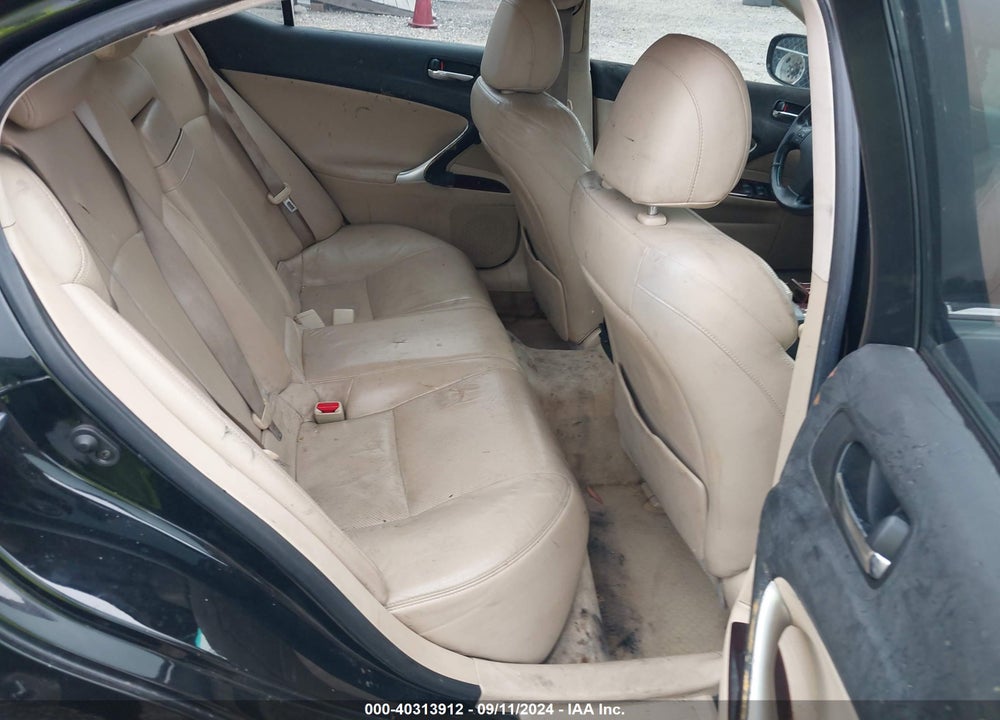 2006 LEXUS IS 250 VIN: JTHBK262262018972