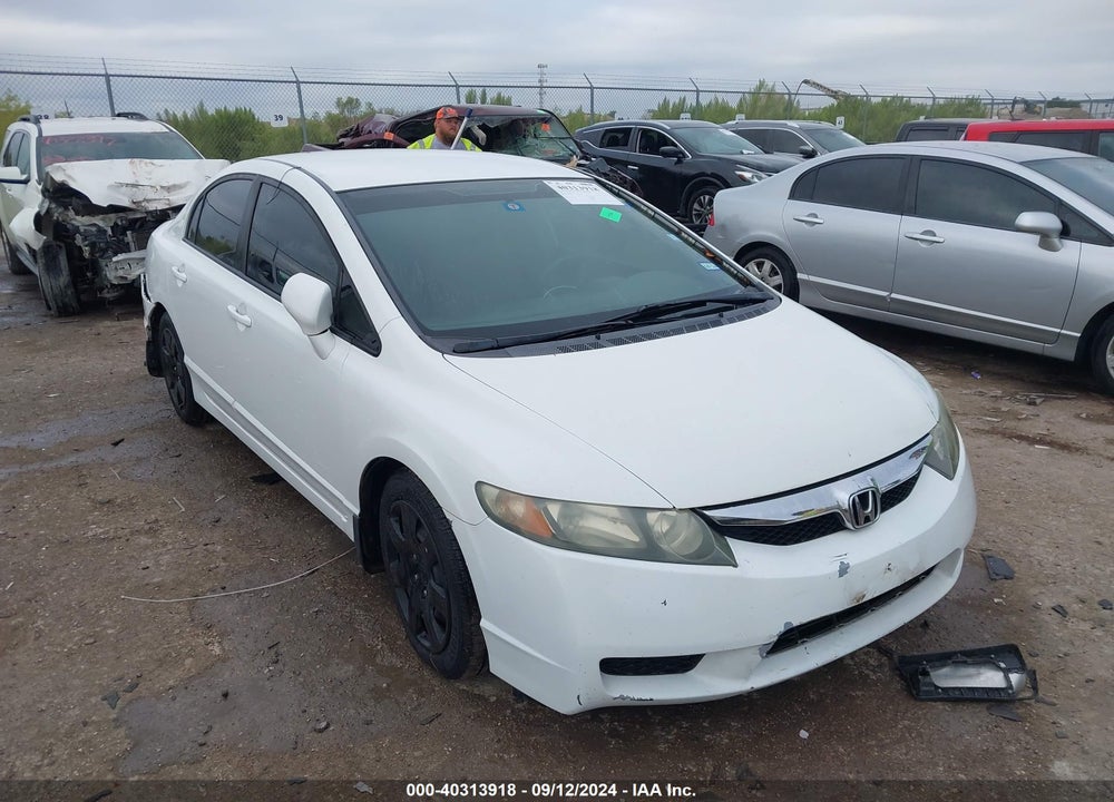2010 HONDA CIVIC LX VIN: 19XFA1F50AE031287