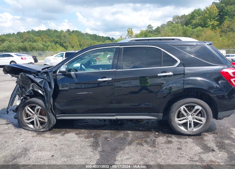 2016 CHEVROLET EQUINOX LTZ VIN: 2GNALDEK9G6198924