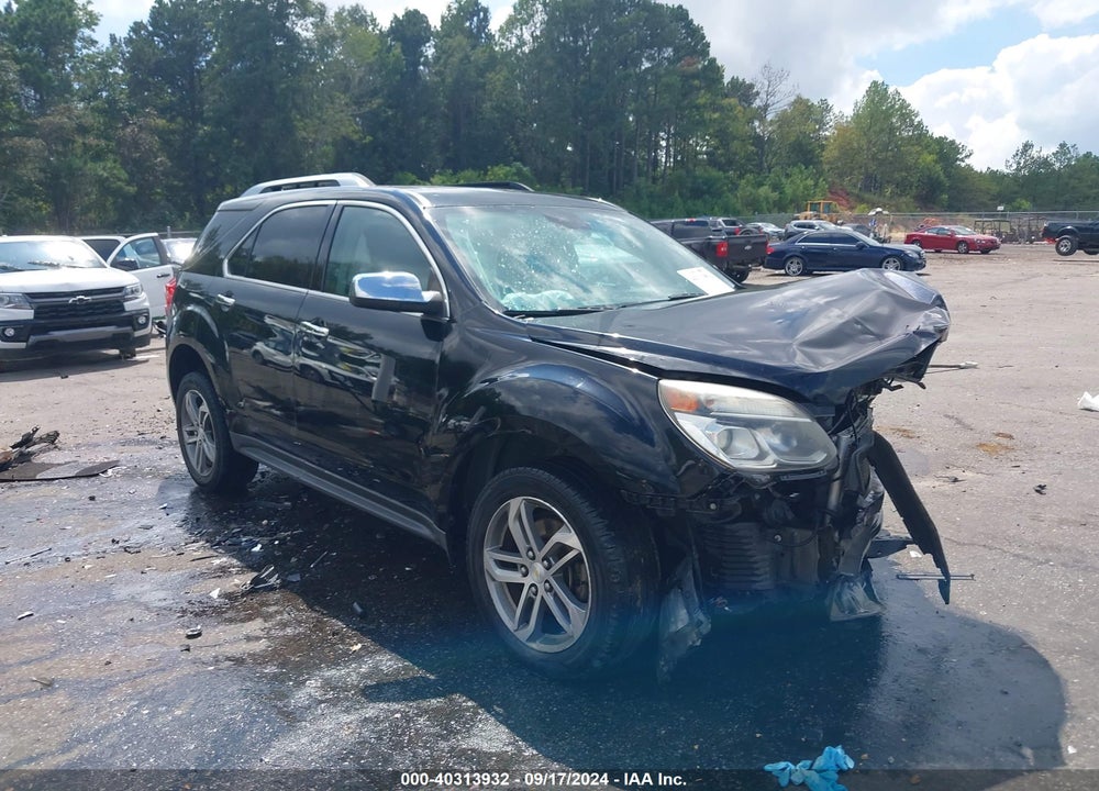 2016 CHEVROLET EQUINOX LTZ VIN: 2GNALDEK9G6198924