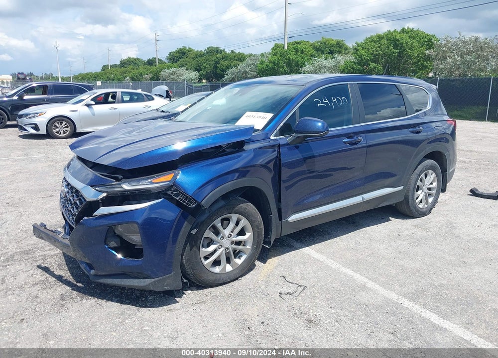 2020 HYUNDAI SANTA FE SE VIN: 5NMS23AD4LH227704