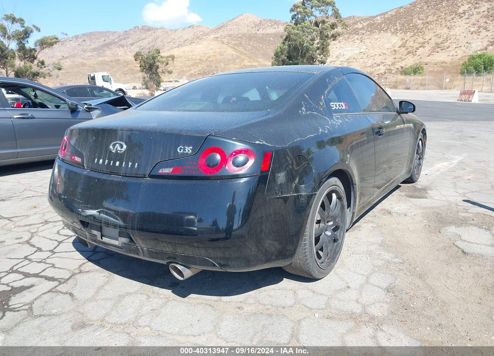 2006 INFINITI G35 VIN: JNKCV54E86M710605