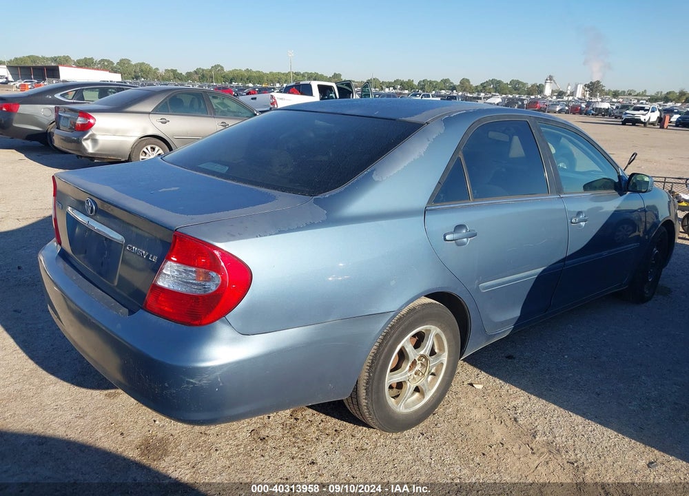 2004 TOYOTA CAMRY LE VIN: 4T1BE32K04U921770
