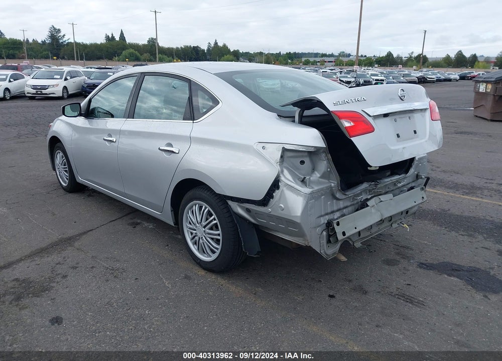2018 NISSAN SENTRA S VIN: 3N1AB7AP3JY224652