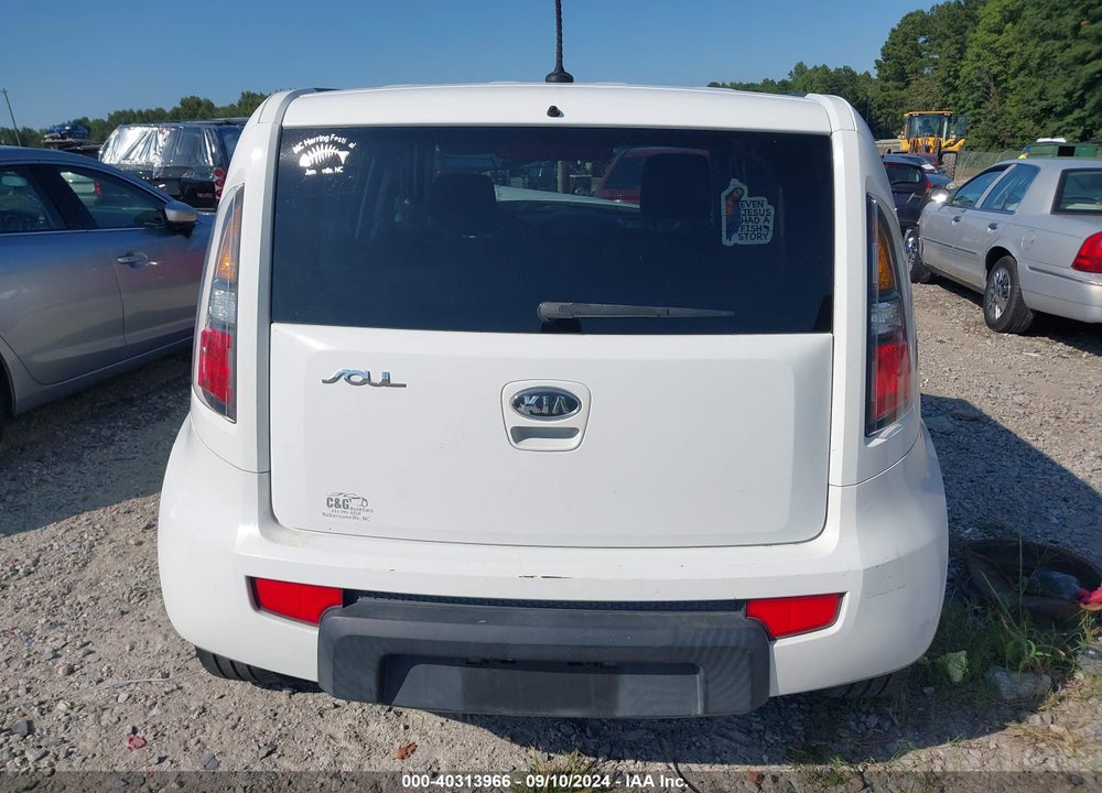 2010 KIA SOUL VIN: KNDJT2A23A7139295