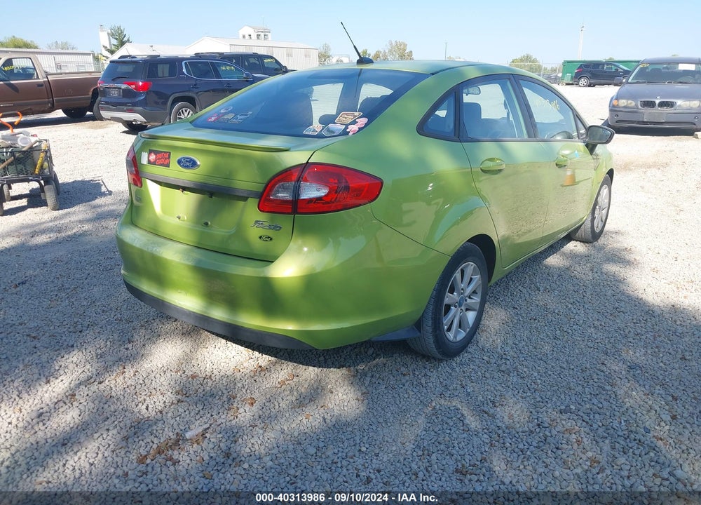 2012 FORD FIESTA SE VIN: 3FADP4BJ6CM105238