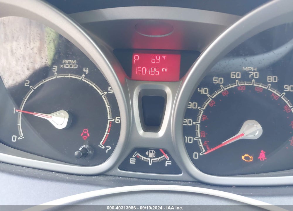 2012 FORD FIESTA SE VIN: 3FADP4BJ6CM105238