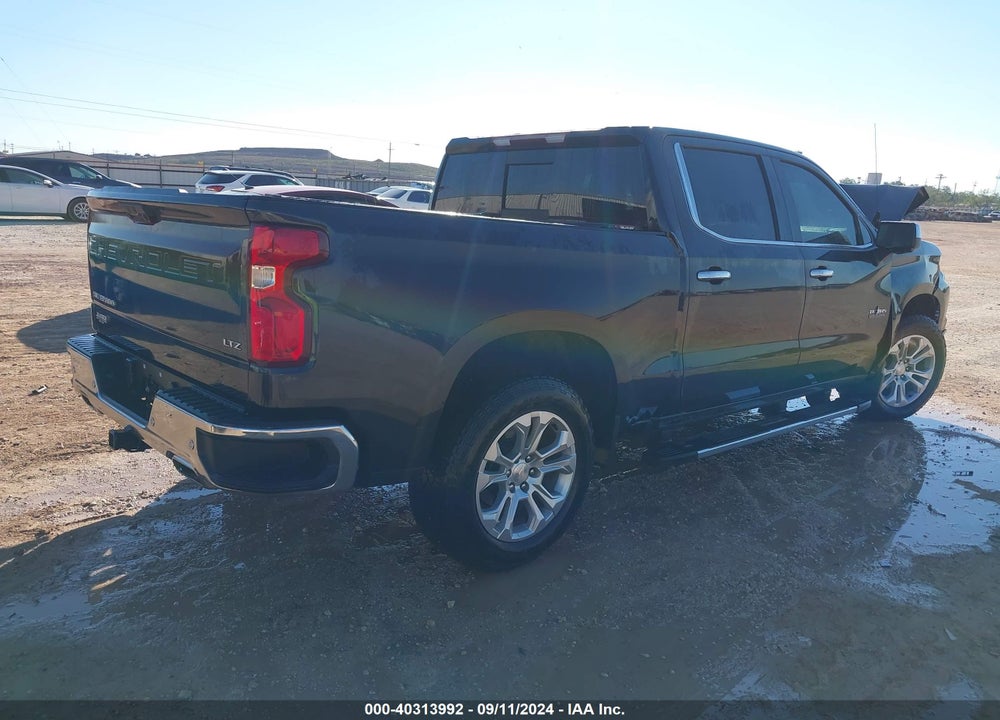2022 CHEVROLET SILVERADO 1500 4WD SHORT BED LTZ VIN: 1GCUDGED2NZ512940