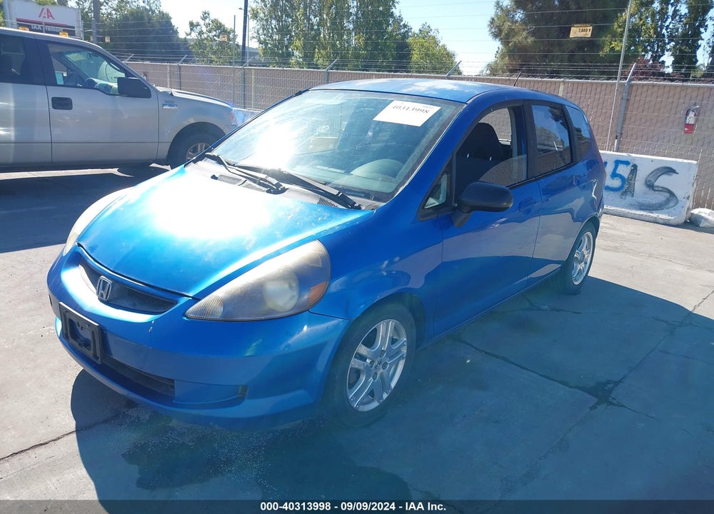 2008 HONDA FIT VIN: JHMGD38448S031116