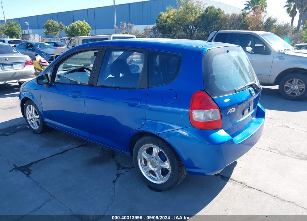2008 HONDA FIT VIN: JHMGD38448S031116