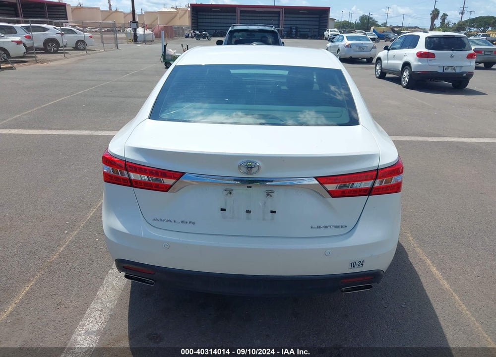 2013 TOYOTA AVALON VIN: 4T1BK1EB2DU004712